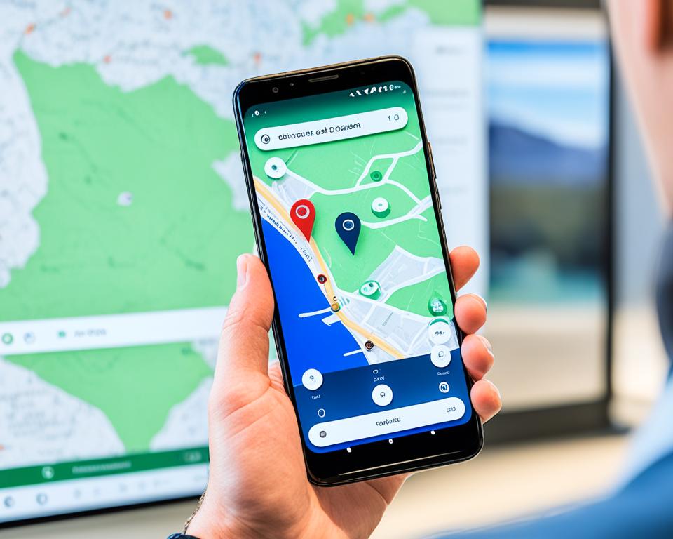 how to share location on android