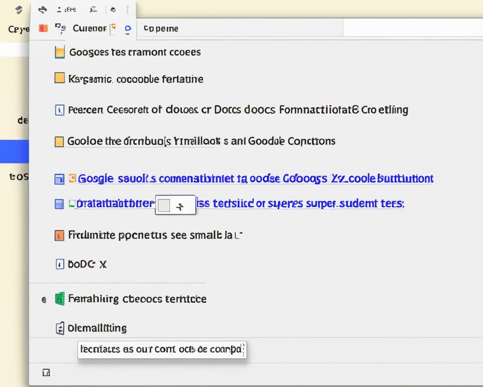 how to superscript in google docs